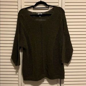 Olive green sweater